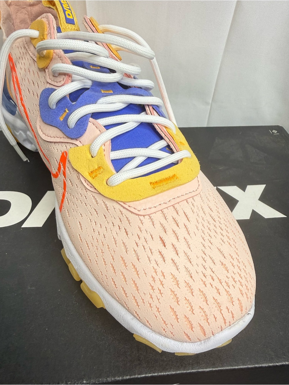 Nike Womens React Vision CI7523-600 Orange Running Shoes Sneakers Size 9.5 - Picture 6 of 7